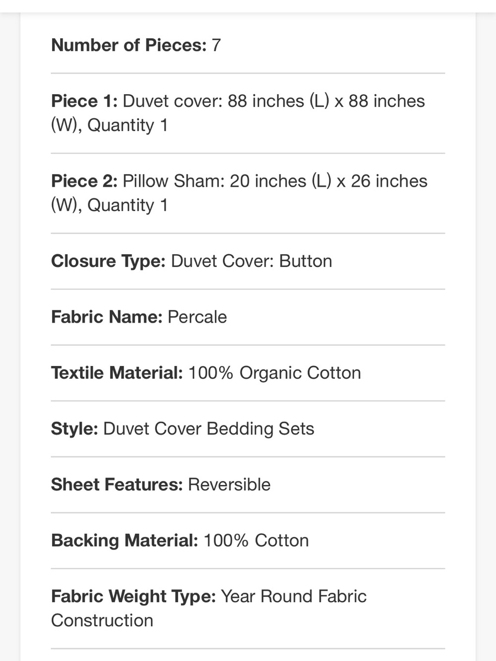 Organic Cotton Rocket Kids Queen Duvet Cover and Sheets - Picture 6 of 8